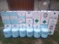 Продавам 20 броя бутилки за фреон R134a Refrigenerat Arcticool, снимка 1