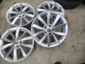 4бр.АЛУМИНИЕВИ ДЖАНТИ 17ки за SKODA 5x112 7J ET45 ОРИГИНАЛНИ !!!, снимка 2