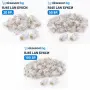Комплект от 50 броя RJ45 CAT6/CAT5e конектори тип „Pass-Through“ (преходни) – позлатени 8P8C модулни, снимка 18
