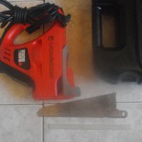 Black Decker Scorpion-400 Вата Саблен/Реципрочен/Тандемен Ел.Трион-Рязане до 100 мм-Като Нов-В Куфар, снимка 17 - Други инструменти - 42166532