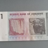 Банкнота - Зимбабве - 1 долар UNC | 2007г., снимка 2 - Нумизматика и бонистика - 42765330