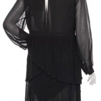Страхотна елегантна  дамска рокля/туника солей на волани (размер Л), снимка 2 - Рокли - 30709162
