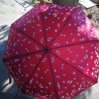 Магически чадъри с ноти , снимка 3 - Други - 39756302