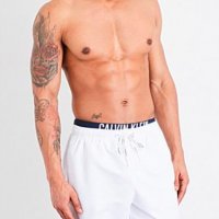 Calvin Klein ID Intense Power Double Waistband Swim Shorts, снимка 13 - Бански - 33994369