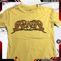 Мъжка тениска RVCA Slogan Butter Yellow размер S / M, снимка 1 - Тениски - 36552301