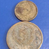 Лот монети 6 броя копейки СССР различни години и номинали 39305, снимка 5 - Нумизматика и бонистика - 44159713