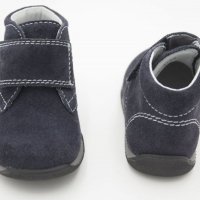 №18,19, Бебешки боти за момче BALOCCHI от Естествена синя кожа с велкро, снимка 5 - Бебешки обувки - 30017565
