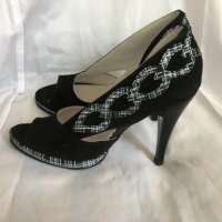 Дамски обувки естествен велур, снимка 3 - Дамски елегантни обувки - 30154056