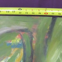 Стара Картина Беширов акрилни бои, подписана, снимка 8 - Картини - 31822201
