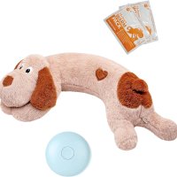 WEOK Плюшена играчка кученце за успокояване на кученце с топлинни пакети, снимка 1 - За кучета - 44182936
