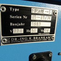 FORKARDT FORSAVE-S уред за измерване на статично налягане, снимка 2 - Други машини и части - 30346882