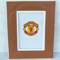 Manchester United емблема в рамка фенове на Премиършип фен  , снимка 1 - Колекции - 37518947