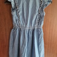 Дънкова детска рокля, снимка 2 - Детски рокли и поли - 40775756