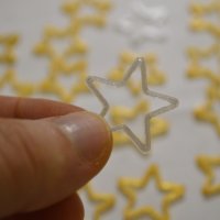 Звездички от пластмаса, снимка 4 - Други - 37544580