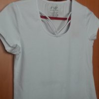 Дамска блуза НОВА с декоративно деколте , снимка 3 - Тениски - 29678192