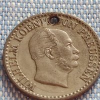 Сребърна монета 1 грошен 1870г. Вилхелм първи Клеве Прусия 61681, снимка 6 - Нумизматика и бонистика - 42887143