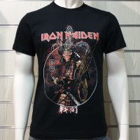 Нова мъжка тениска на музикалната група IRON MAIDEN - Senjutsu Samurai Eddie Snake Death  , снимка 2 - Тениски - 35622768