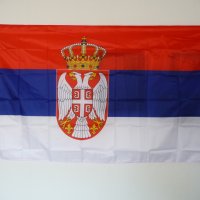 Ново Знаме на Сърбия сърби Белград сръбска музика сърбежи сръбско, снимка 1 - Колекции - 36926619