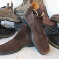 боти обувки, чепици PIANE® vibram Herren Boots Leder suede Original,N- 42 - 43,100% естествена кожа, снимка 5 - Мъжки боти - 35248753