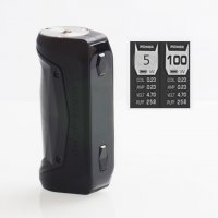 Вейп Geekvape Aegis Solo 100W TC Box Mod, Black - Body, снимка 3 - Електронни цигари - 37704835