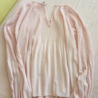 Розова блузка, снимка 4 - Блузи с дълъг ръкав и пуловери - 31716417
