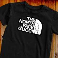 The North Face Gucci , Маркова тениска , черни тениски маркови, Гучи, снимка 3 - Тениски - 44797908