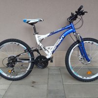 Продавам колела внос от Германия спортен мтв велосипед SPRINT RE 3070 24 цола преден и заден амортис, снимка 1 - Велосипеди - 30577459