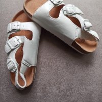 33 номер Детски бели сандали от естествена кожа, снимка 4 - Детски сандали и чехли - 40760876