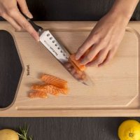 Азиатски нож Santoku Tefal Ingenio Ice Force 18 сm / Тефал , снимка 5 - Прибори за хранене, готвене и сервиране - 40173471