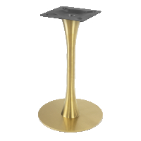 Кръгла /квадратна основа,крак,стойка за маса в златен цвят на склад, снимка 2 - Маси - 44672399