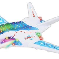 Детски боен самолет с 3D светлини, снимка 2 - Влакчета, самолети, хеликоптери - 42916807
