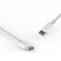 Кабел USB Type C - Type C M/M 1m SS000165 Original Бял USB Type-C to Type-C, снимка 2 - USB кабели - 37981855