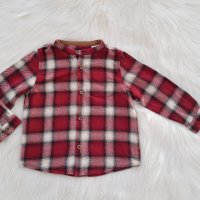 Детска карирана риза Zara 18-24 месеца , снимка 5 - Бебешки блузки - 42925759