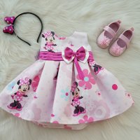 Рокля Мини Маус , снимка 8 - Бебешки рокли - 22581438