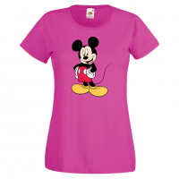 Дамска тениска Mickey Mouse 8 .Подарък,Изненада,, снимка 8 - Тениски - 36526612