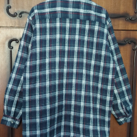 Мъжко или унисекс палто тип риза с хастар, тип риза / голям размер , снимка 2 - Якета - 36527874