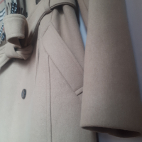 Палто Cubus, M, вълна+ Burberry топъл шал, като нови, снимка 5 - Палта, манта - 44693730