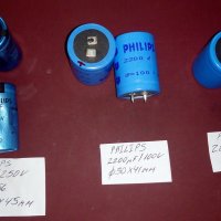 Кондензатори на PHILIPS и SIEMENS , снимка 4 - Друга електроника - 37781582
