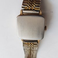 Механичен ръчен часовник Заря с позлата, снимка 7 - Антикварни и старинни предмети - 33890125