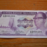 банкноти - Намибия, Кения, Гамбия, снимка 11 - Нумизматика и бонистика - 23751280
