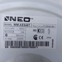 Части за пералня НЕО -  NEO WM-AE545T, снимка 2 - Перални - 34561447