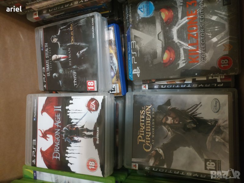 dragon age hitman  kill zone pirates carribean ps3 playstation плейстейшън игри, снимка 1