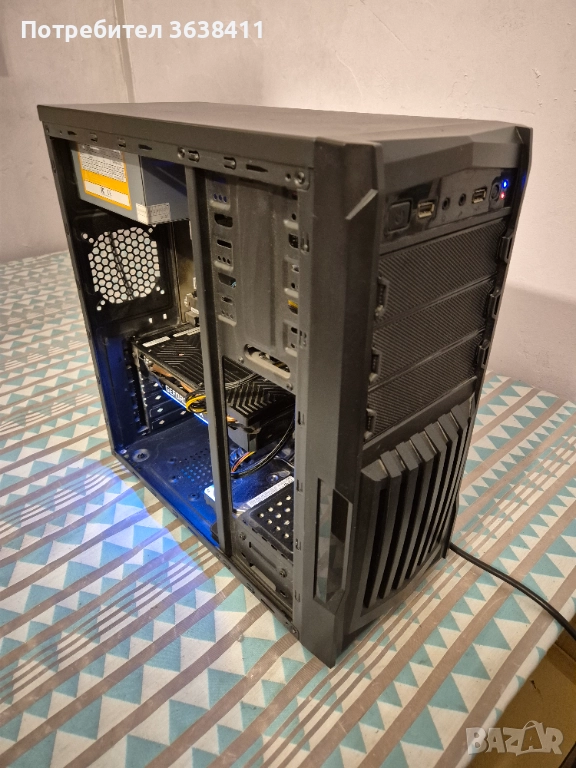 Геймърски компютър гаранция/i5 8400 16GB,GTX 1660super 6GB, 128GB SSD HDD 1TB, снимка 1