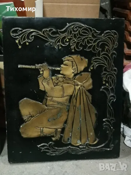 Гисови плочи Орфей и Евредика, снимка 1