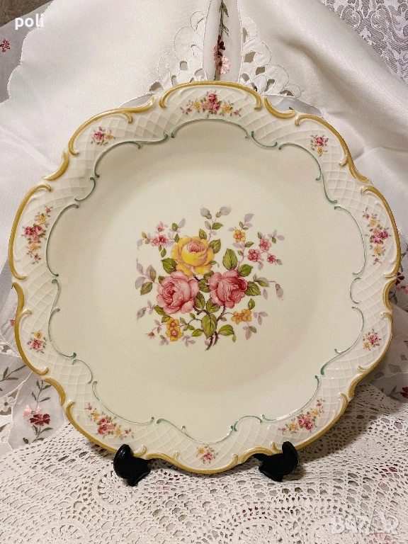 Порцеланов поднос , снимка 1