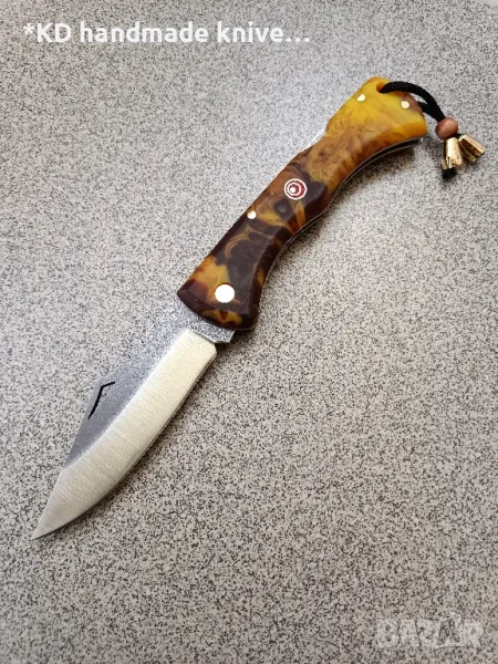 Сгъваем нож ръчно изработен, снимка 1