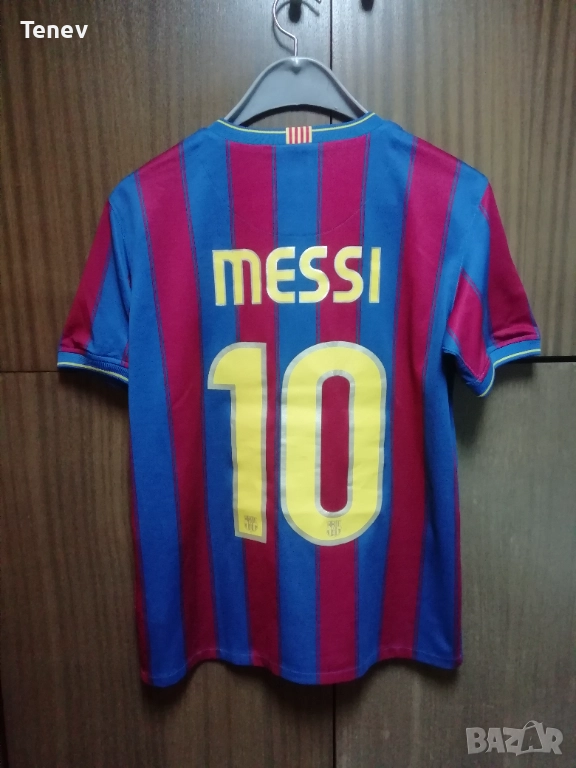 Barcelona Messi 2009/2010 Nike оригинална тениска фланелка Барселона Меси , снимка 1