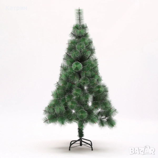 Гъста Коледна елха - заснежена, 90см, снимка 1