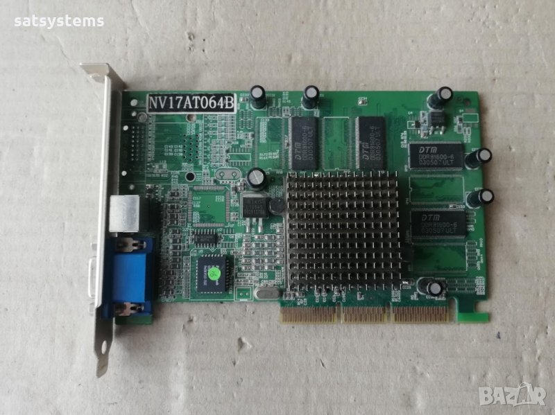 Видео карта NVidia GeForce 4 Jetway MX440 64MB DDR 128bit AGP, снимка 1