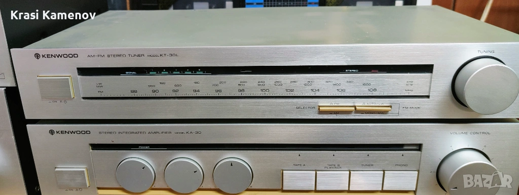 Kenwood KA-30 е винтидж стерео интегриран усилвател, снимка 1